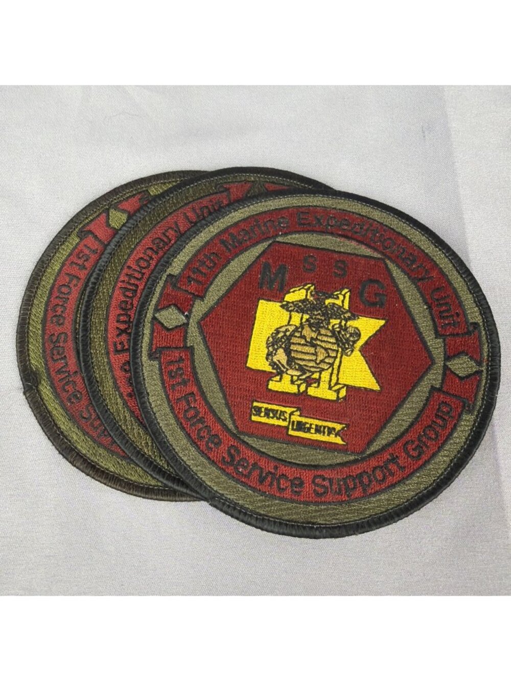 Lot 3 Patches 11th Marine Expeditionary Unit Patch USMC MSST